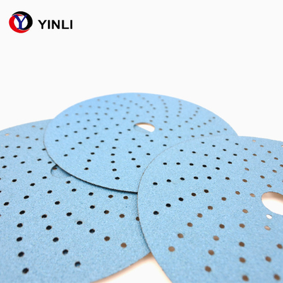 7 van het de Schijfaluminium van het gatenzirconiumdioxyde Schurend Oxyde 80 Grit Sandpaper For Metal